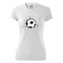 Futbalová lopta v triku Futbalová lopta v triku