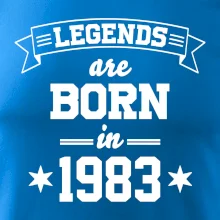 Legends are born in 1983