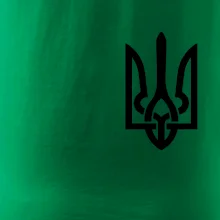 Ukrajina trojzubec prsník