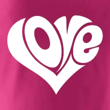 Love nápis jednoduchý