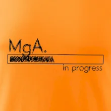 In progress titul MgA. magister / magistra umenia