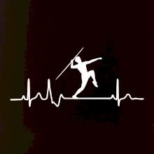 EKG hod oštepom muž