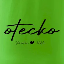 Otecko - tričko s menami deti Otecko - tričko s menami deti