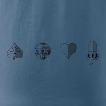 Prší - Faraon - farby hracích kariet