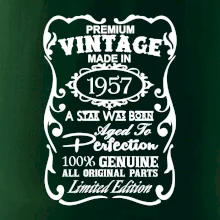 Vintage Etiketa - 1957 Vintage Etiketa - 1957