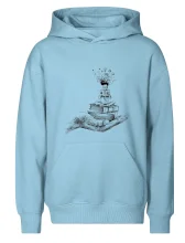 Čitateľ - ruka kreslená