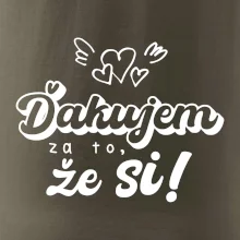 Písacie ďakujem za to, že si