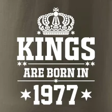 Kings are born in 1977