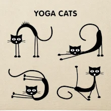 Mačacie jóga (Hana-creative)