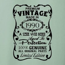 Vintage Etiketa - 1990