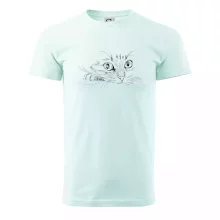 Mačka tvár kresba Mačka tvár kresba