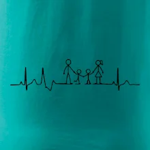 EKG rodina a dvaja chlapci