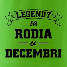 Legendy sa rodia v decembri