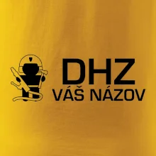 DHZ postavička - vlastný nápis