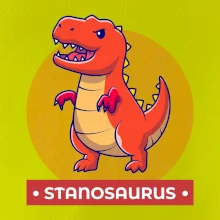 Dinosaurie mená - oranžový dinosaurus