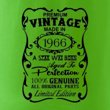 Vintage Etiketa - 1966