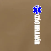 Nápis Záchranár + hviezda