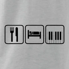 Eat sleep piano v rade