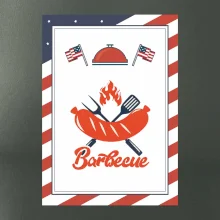 USA BBQ POSTER