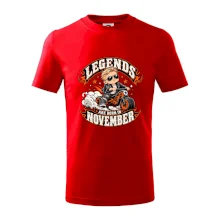 Legendy se rodí v listopadu malý motorkář na odrážedle