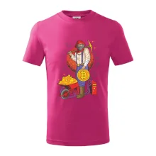 Baník ťaží Bitcoiny