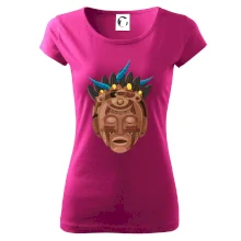 Mayová maska hnedá