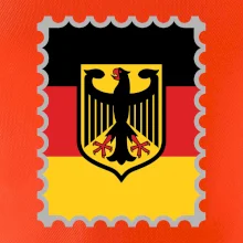 Nemecká známka - vlajka