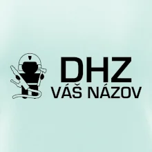 DHZ postavička - vlastný nápis