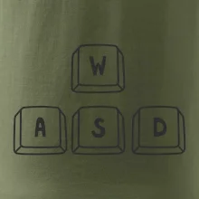 WASD klávesy - prso