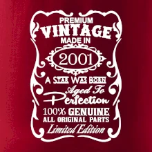 Vintage Etiketa - 2001