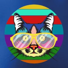 Mačka pri farebnom západe Mačka pri farebnom západe