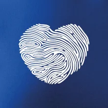 Odtlačok prsta srdce