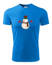 Vianočný snehuliak