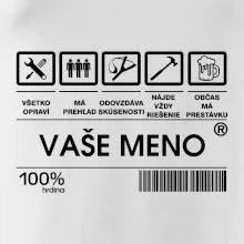 Vaše meno - čiarový kód