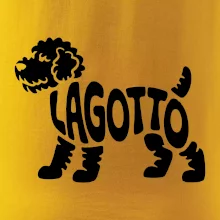 Lagotto nápis v tele