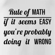 Rule of math Rule of math