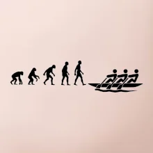 Evolúcia veslovanie 3 ľudia