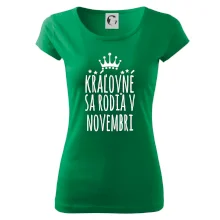 Kráľovné sa rodia v novembri