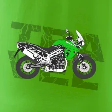 Cestovná enduro zelená