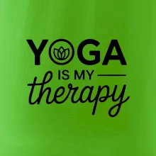 Yoga Is My Therapy nápis