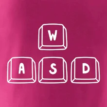 WASD klávesy - prso