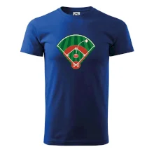 Baseballové hřiště z ptačí perspektivy
