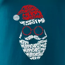 Merry Christmas obličej