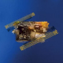 ATV štvorkolka v bahne ATV štvorkolka v bahne