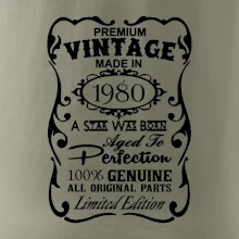 Vintage Etiketa - 1980 Vintage Etiketa - 1980