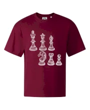 Šachové figúrky kreslené