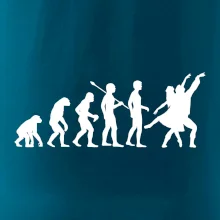 Evolúcia tanec - tancujúca dvojica