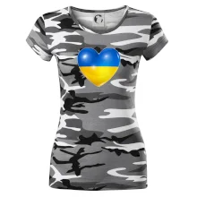 Ukrajina srdce vlajka Ukrajina srdce vlajka