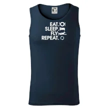 Eat sleep fly repeat Eat sleep fly repeat