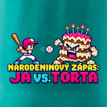 Narodeninový zápas ja proti torte